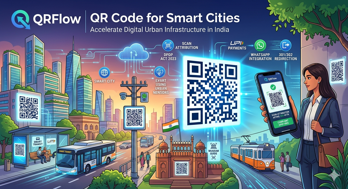 QR Code for Smart Cities: Accelerate Digital Urban Infrastructure in India